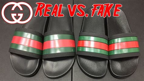 cheap gucci slides fake|Gucci slides cheap real.